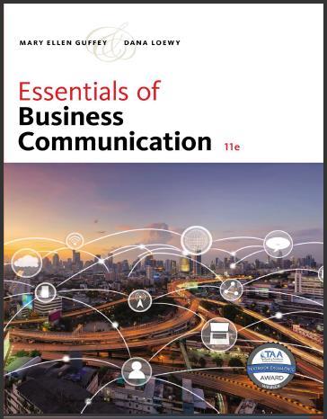 (IM)Essentials of Business Communication 11th Edition Mary Ellen Guffey; Dana Loewy.rar