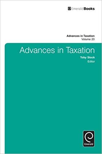 (PDF)Advances in Taxation