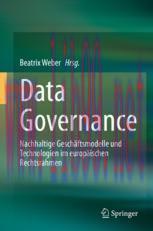 [PDF]Data Governance: Nachhaltige Gesch&auml;ftsmodelle und Technologien im europ&auml;ischen Rechtsrahme...