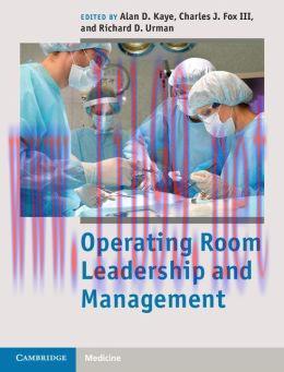 [AME]Operating Room Leadership and Management
