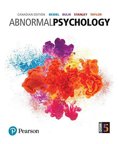 (IM)Abnormal Psychology, First Canadian 1th Edition Deborah C Beidel.zip