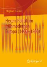 [PDF]Hexen-Politik im fr&uuml;hmodernen Europa (1400 &ndash; 1800)