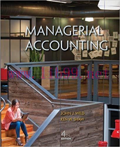 (PDF)Managerial Accounting, 4E, With Access Code For Connect Plus 4th Edition