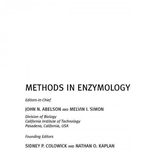Methods in Enzymology VOl465