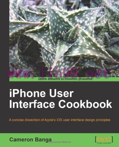 [FOX-Ebook]iPhone User Interface Cookbook
