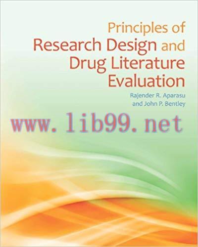 [PDF]Principles of Research Design and Drug Literature Evaluation