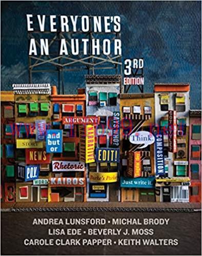(PDF)Everyone&rsquo;s an Author (Third Edition)
