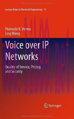 [FOX-Ebook]Voice over IP Networks: Quality of Service, Pricing and Security