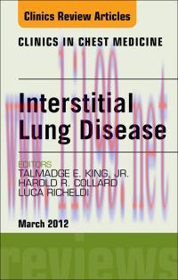 [AME]Interstitial Lung Disease, An Issue of Clinics in Chest Medicine, 1e (The Clinics: Interna...