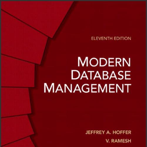 (Solution Manual)Modern Database Management 11th Edition by Hoffer.zip