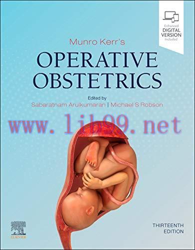 [AME]Munro Kerr&rsquo;s Operative Obstetrics, 13th Edition (True PDF &ndash; Publisher Quality)