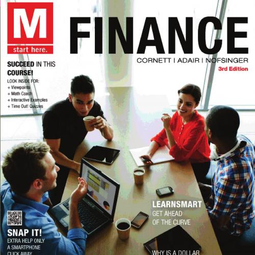 M Finance 3rd Edition by Marcia Cornett; Troy Adair; Joh