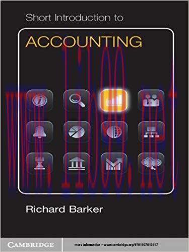 (PDF)Short Introduction to Accounting (Cambridge Short Introductions to Management) Dollar ed. ...