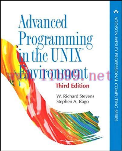 Advanced Programming in the UNIX Environment: Advanc Progra UNIX Envir_p3 (Addison-Wesley Profe...