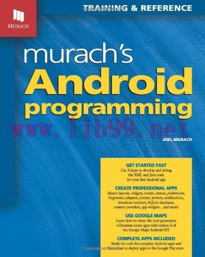 [FOX-Ebook]Murach's Android Programming