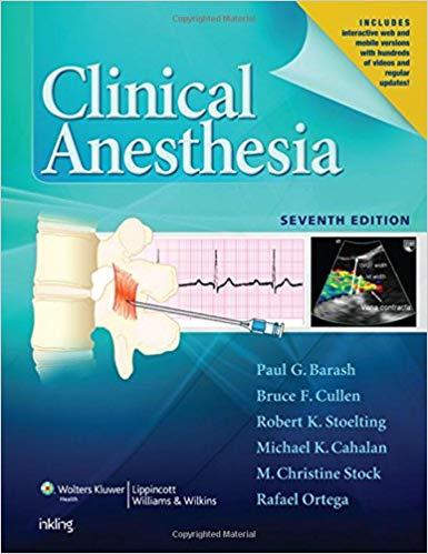 Clinical Anesthesia, 7e Print + Ebook with Multimedia+CHM版