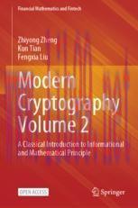 [PDF]Modern Cryptography Volume 2: A Classical Introduction to Informational and Mathematical P...
