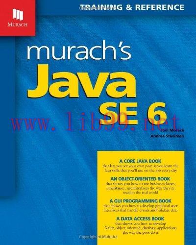 [FOX-Ebook]Murach's Java SE 6: Training & Reference