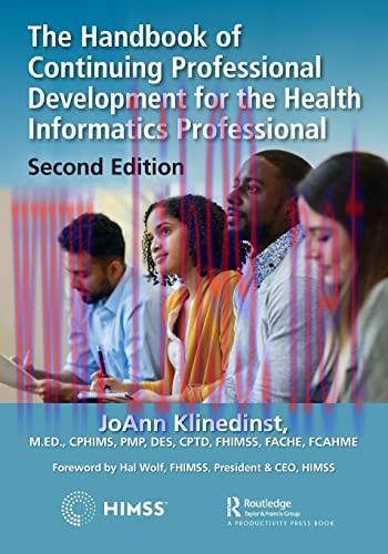 [AME]The Handbook of Continuing Professional Development for the Health Informatics Professiona...