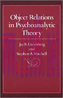 (PDF)Object Relations in Psychoanalytic Theory 1st Edition