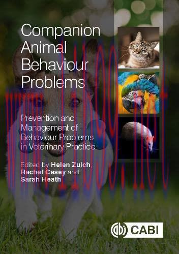 [AME]Companion Animal Behaviour Problems: Prevention and Management of Behaviour Problems in Ve...