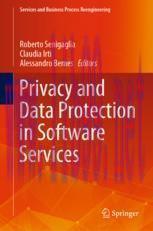 [PDF]Privacy and Data Protection in Software Services