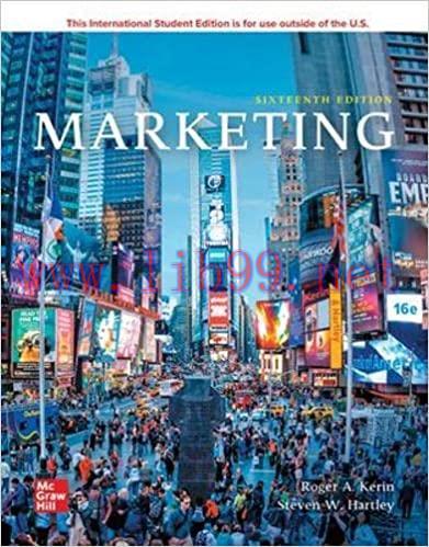 [PDF]ISE EBook Marketing 16th Edition [Roger A. Kerin]
