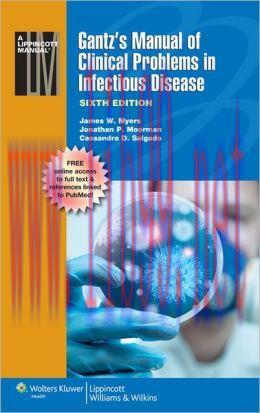 [AME]Gantz's Manual of Clinical Problems in Infectious Disease, 6th Edition (Original PDF)