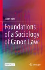 [PDF]Foundations of a Sociology of Canon Law