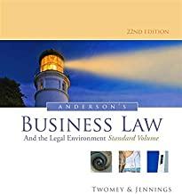(Solution Manual )Anderson's Business Law and the Legal Environment 22th Edition.rar