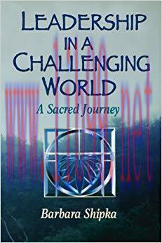 (PDF)Leadership in a Challenging World 1st Edition