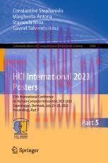 [PDF]HCI International 2023 Posters: 25th International Conference on Human-Computer Interactio...