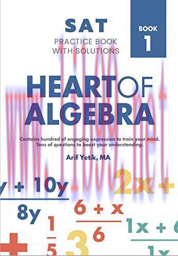 [FOX-Ebook]Sat Mathematics Practice Book With Solutions: Heart of Algebra