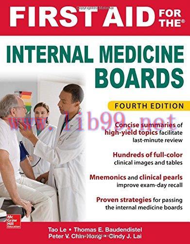 [AME]First Aid for the Internal Medicine Boards, Fourth Edition (ORIGINAL PDF from_ Publisher)