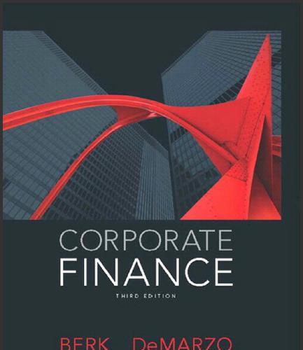 (Test Bank)Corporate Finance 3rd Edition by Berk.zip