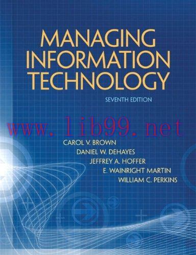 [FOX-Ebook]Managing Information Technology, 7th Edition