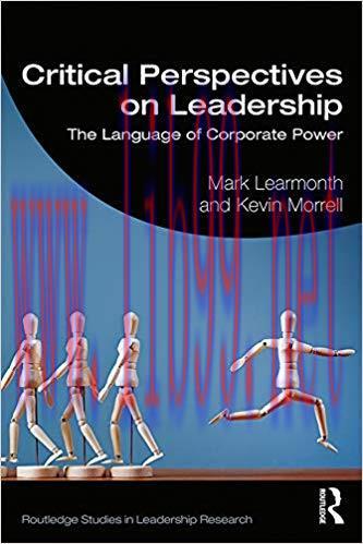(PDF)Critical Perspectives on Leadership: The Language of Corporate Power (Routledge Studies in...