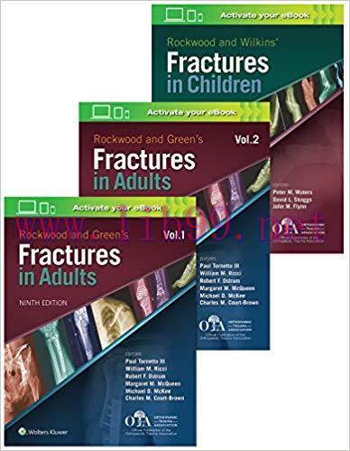 [EPUB]Rockwood Fractures in Adults / Children, 9th Edition Package