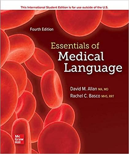 Essentials of Medical Language 4th Edition