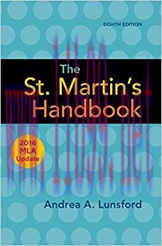 (PDF)The St. Martin&rsquo;s Handbook with 2016 MLA Update
