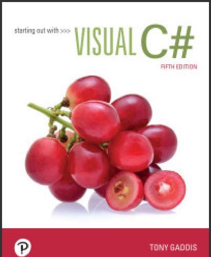 （SM）Starting out with Visual C#, 5th Edition.zip