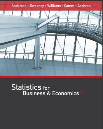 (SM)Statistics for Business and Economics 13th Edition by David R. Anderson.zip