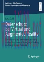 [PDF]Datenschutz bei Virtual und Augmented Reality: Einwilligung und Interessenabw&auml;gung zur Leg...