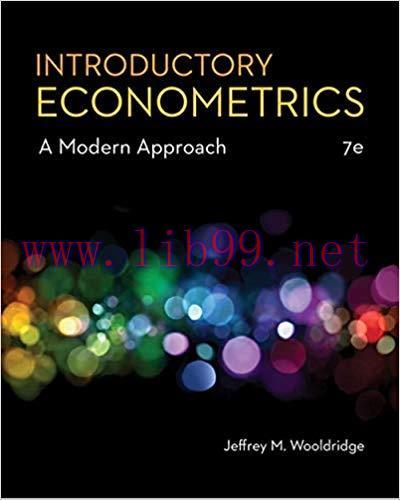 [PDF]Introductory Econometrics: A Modern Approach 7th Edition