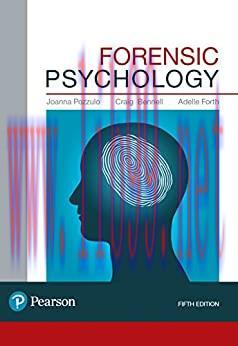 (PDF)Forensic Psychology 5th Edition by Joanna Pozzulo