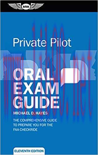 (PDF)Private Pilot Oral Exam Guide: The comprehensive guide to prepare you for the FAA checkrid...