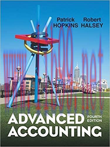 [PDF]Advanced Accounting 4th Edition [Hopkins, Halsey]