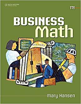 (PDF)Business Math (FBLA &ndash; All) 17th Edition