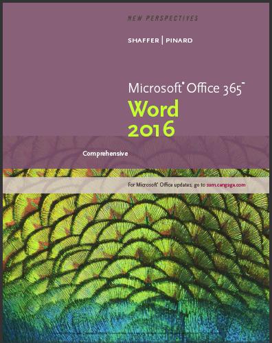(TB)New Perspectives Microsoft Office 365 Word 2016 Comprehensi.zip