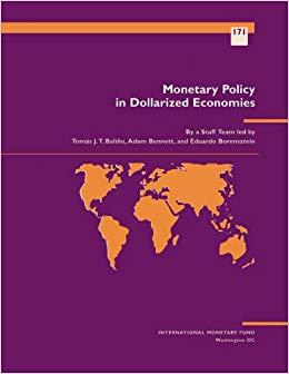 (PDF)Monetary Policy in Dollarized Economies (Occasional Paper (International Monetary Fund) Bo...